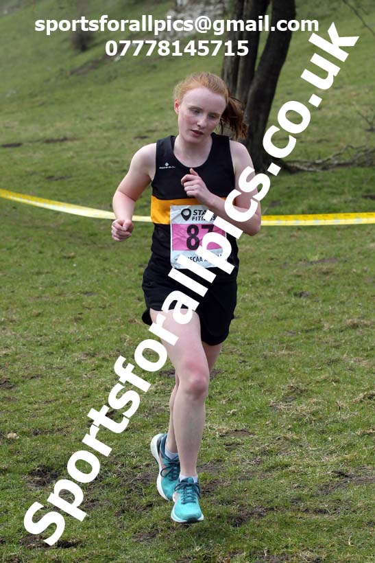 Masters men 2021 NECAA Cross Country Relays, Thornley Farm, Peterlee, Saturday, April 10th. Photo: David T. Hewitson/Sports for All Pics